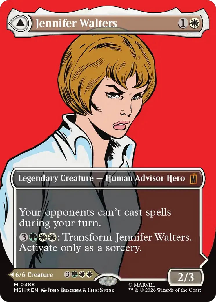 Jennifer Walters // La sensationnelle Miss Hulk — Marvel Super Heroes — Magic: The Gathering
