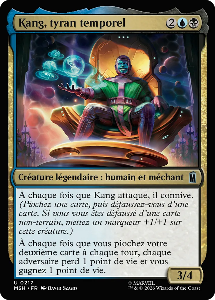 Kang, tyran temporel — Marvel Super Heroes — Magic: The Gathering