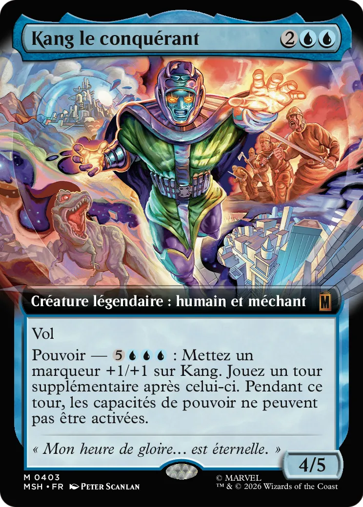 Kang le conquérant — Marvel Super Heroes — Magic: The Gathering