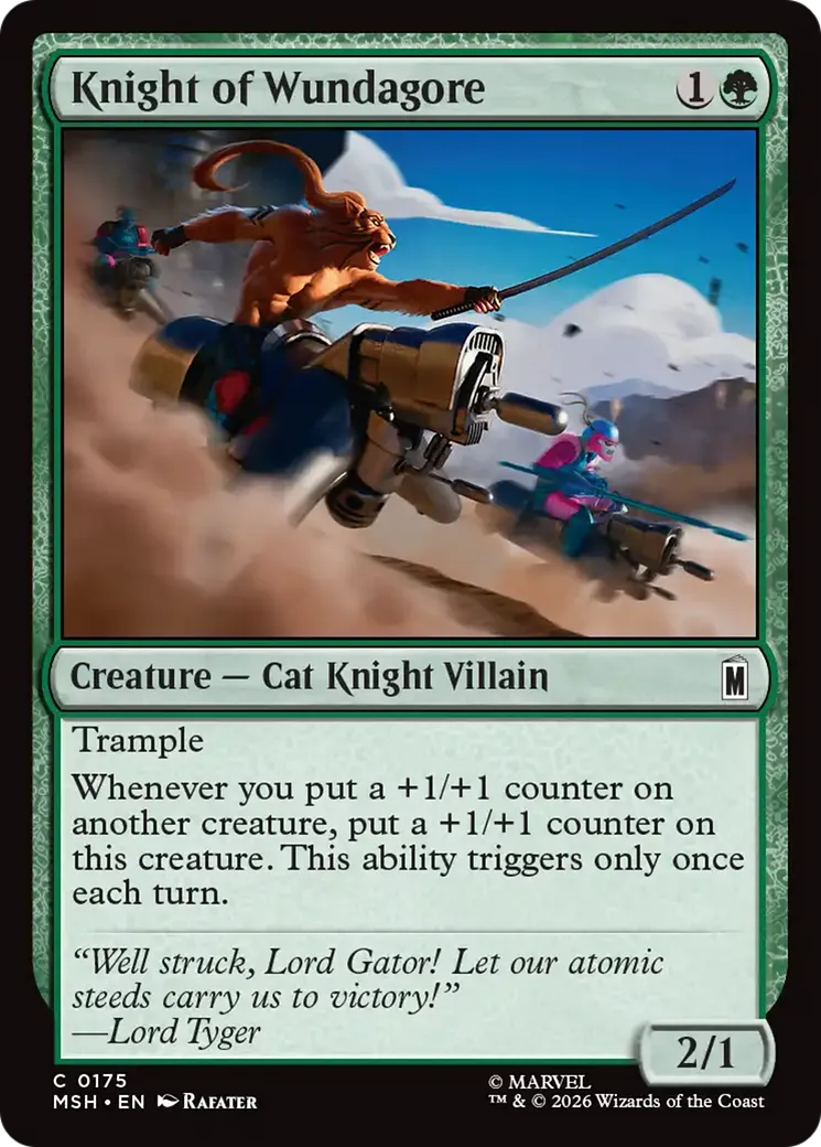 Knight of Wundagore — Marvel Super Heroes — Magic: The Gathering
