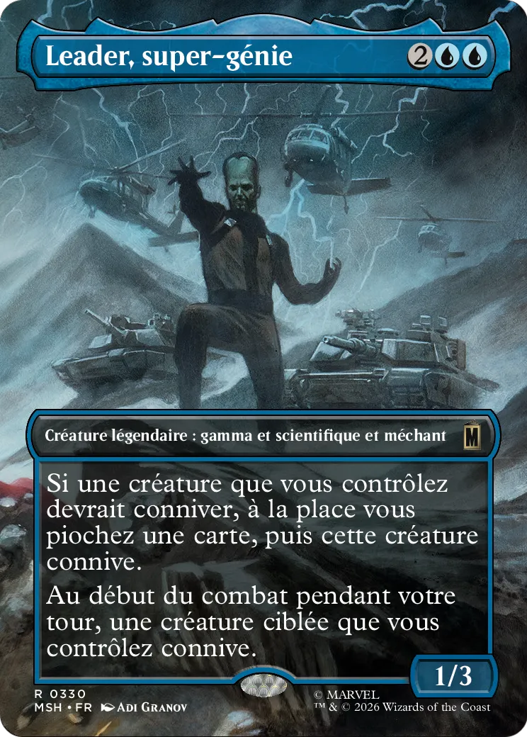 Leader, super-génie — Marvel Super Heroes — Magic: The Gathering