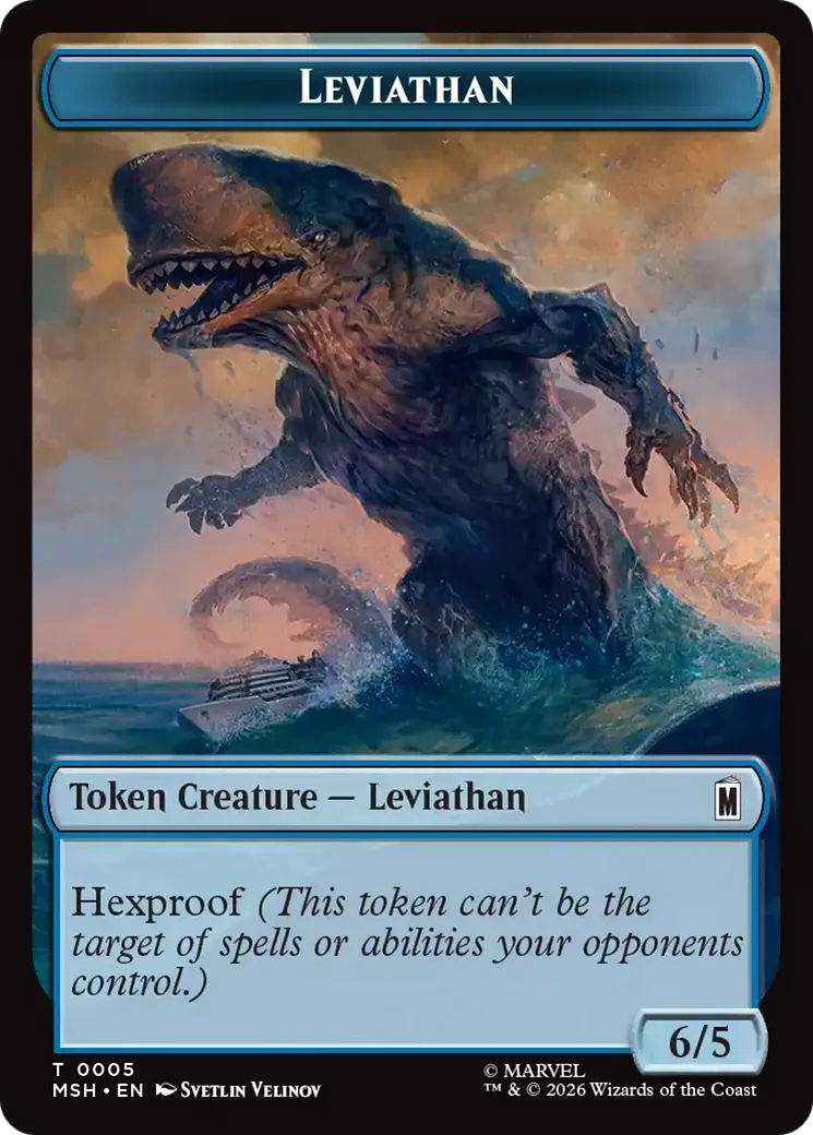 Leviathan — Marvel Super Heroes — Magic: The Gathering