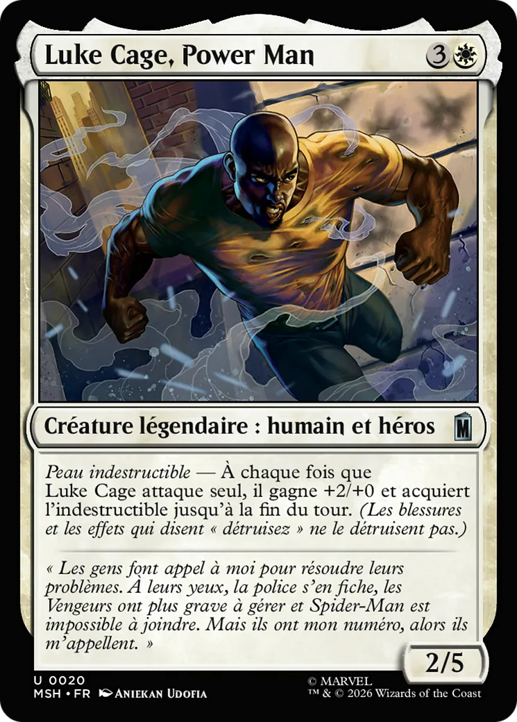 Luke Cage, Power Man — Marvel Super Heroes — Magic: The Gathering