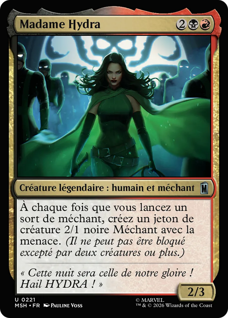 Madame Hydra — Marvel Super Heroes — Magic: The Gathering