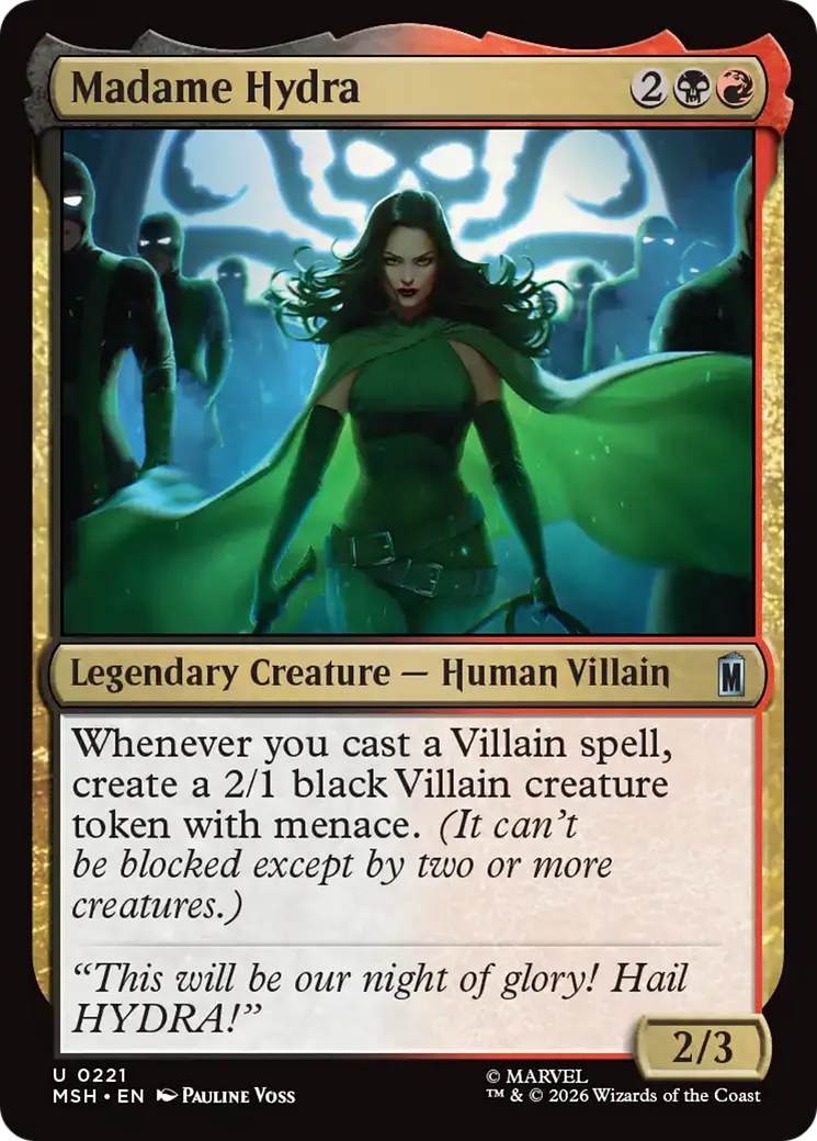 Madame Hydra — Marvel Super Heroes — Magic: The Gathering