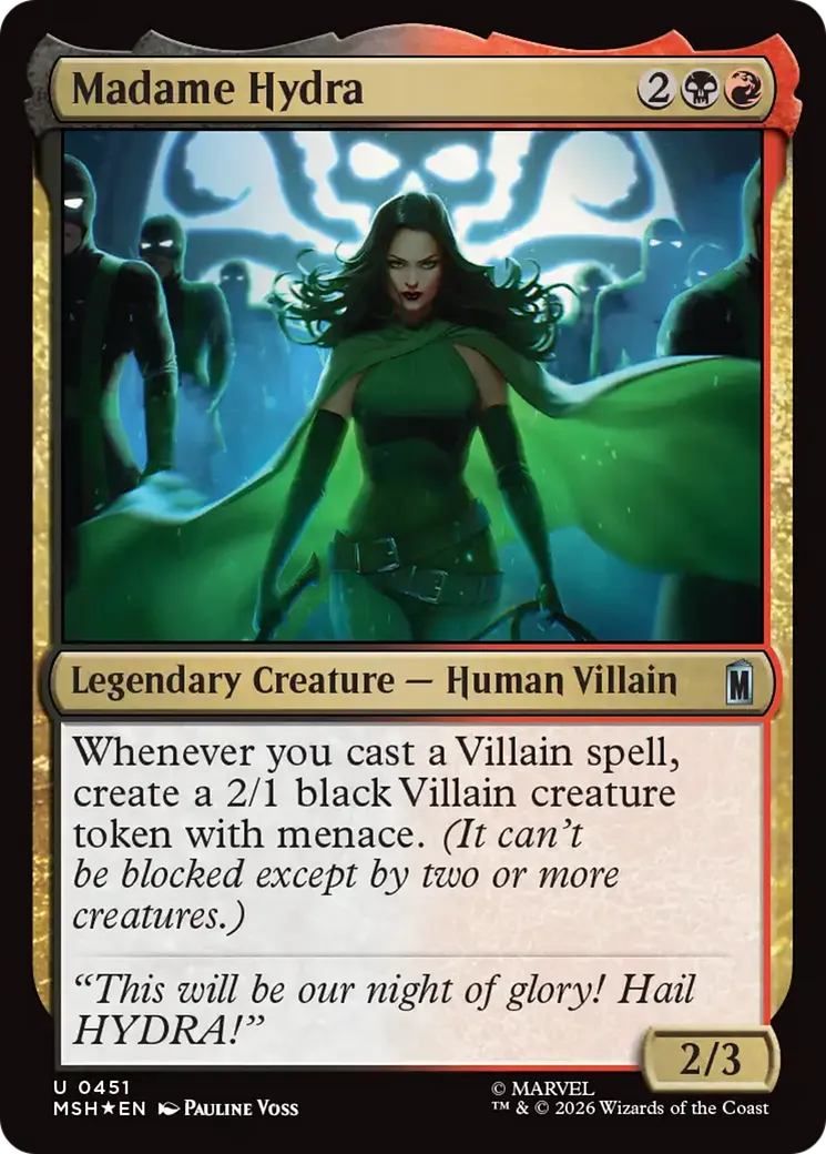 Madame Hydra — Marvel Super Heroes — Magic: The Gathering