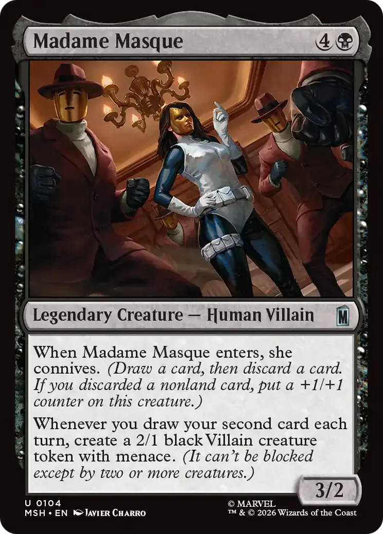 Madame Masque — Marvel Super Heroes — Magic: The Gathering