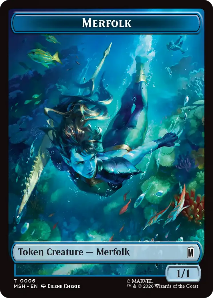 Merfolk — Marvel Super Heroes — Magic: The Gathering