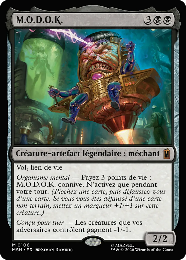 M.O.D.O.K. — Marvel Super Heroes — Magic: The Gathering