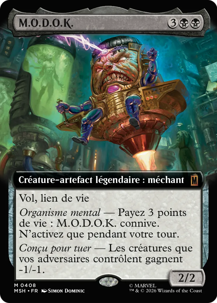 M.O.D.O.K. — Marvel Super Heroes — Magic: The Gathering