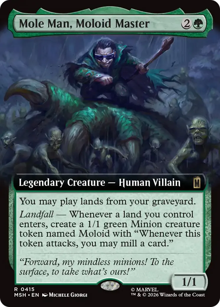 Mole Man, Moloid Master — Marvel Super Heroes — Magic: The Gathering
