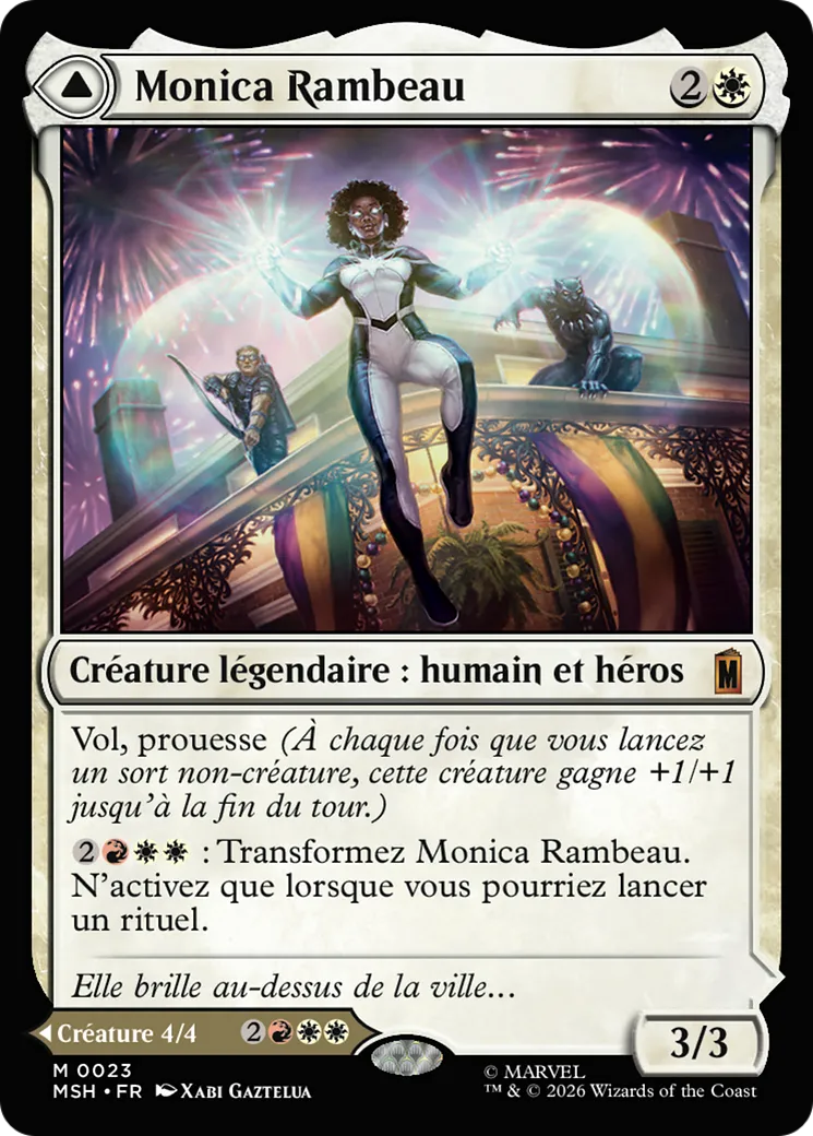 Monica Rambeau // Photon, lumière vivante — Marvel Super Heroes — Magic: The Gathering
