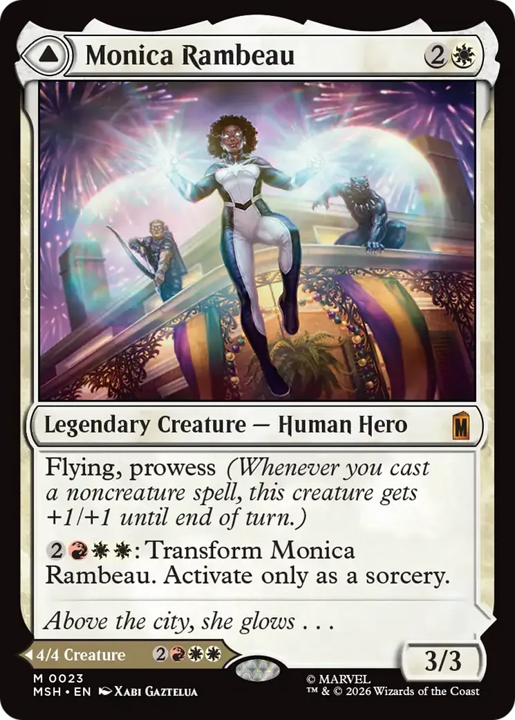 Monica Rambeau // Photon, Living Light — Marvel Super Heroes — Magic: The Gathering