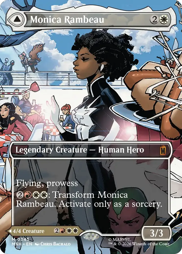 Monica Rambeau // Photon, Living Light — Marvel Super Heroes — Magic: The Gathering
