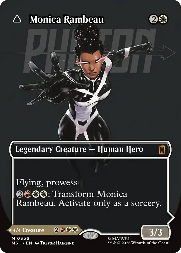 Monica Rambeau // Photon, Living Light — Marvel Super Heroes — Magic: The Gathering