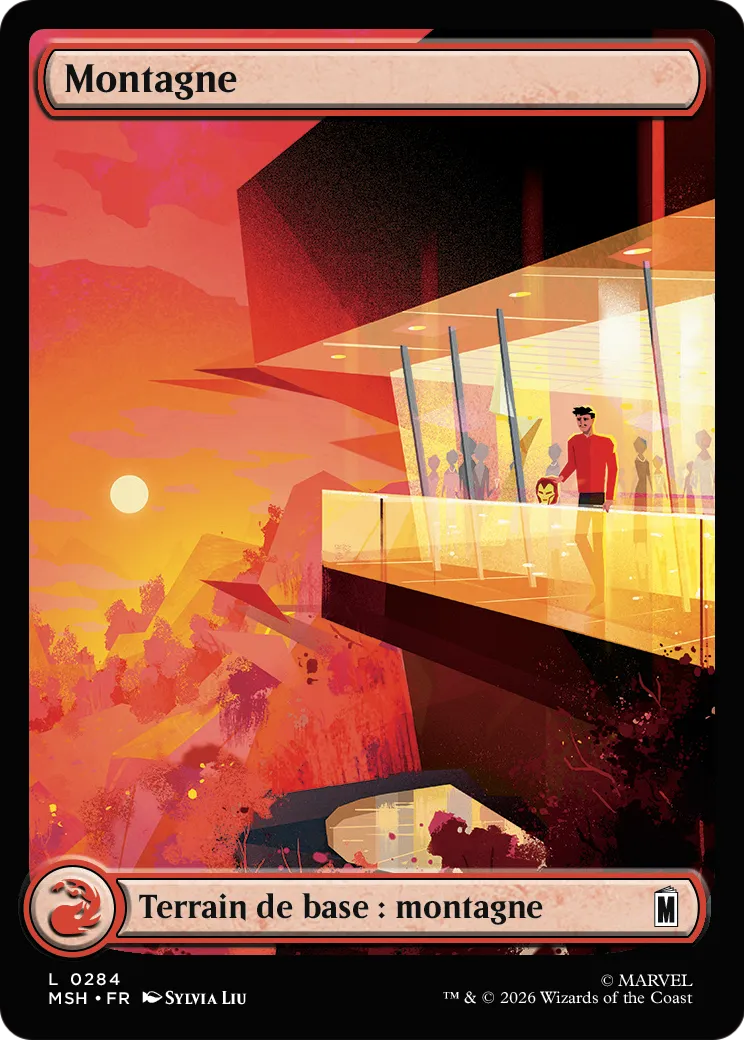 Montagne — Marvel Super Heroes — Magic: The Gathering
