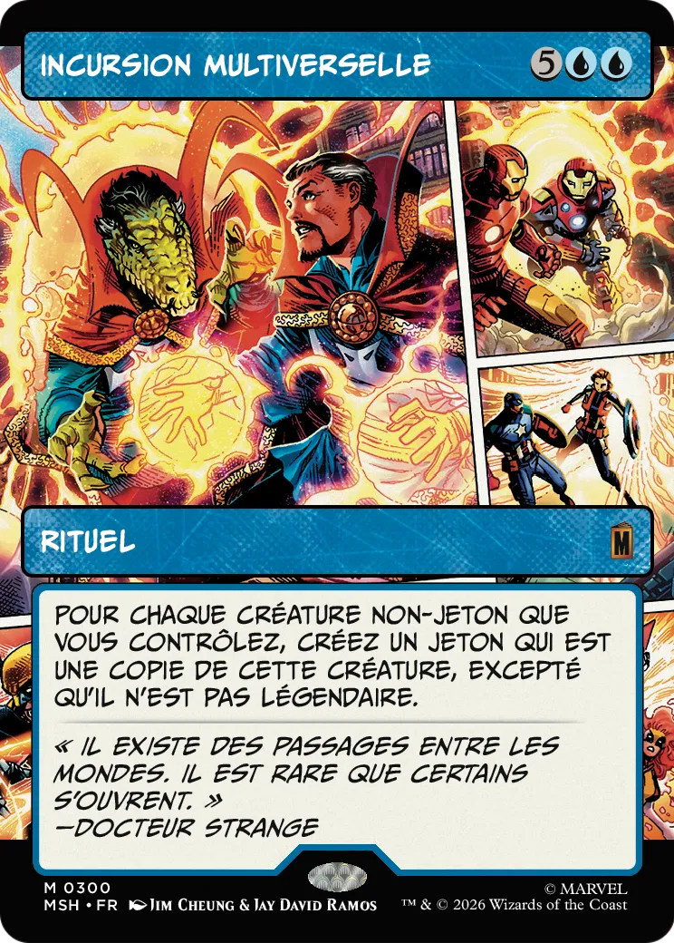 Incursion multiverselle — Marvel Super Heroes — Magic: The Gathering