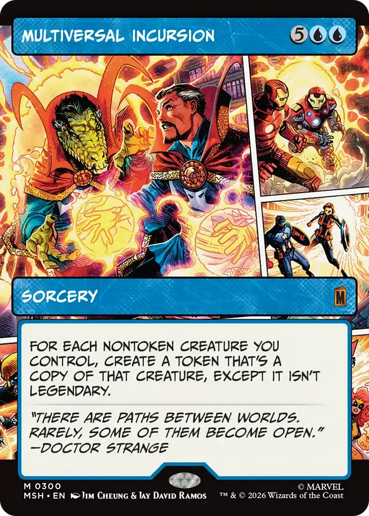 Multiversal Incursion — Marvel Super Heroes — Magic: The Gathering