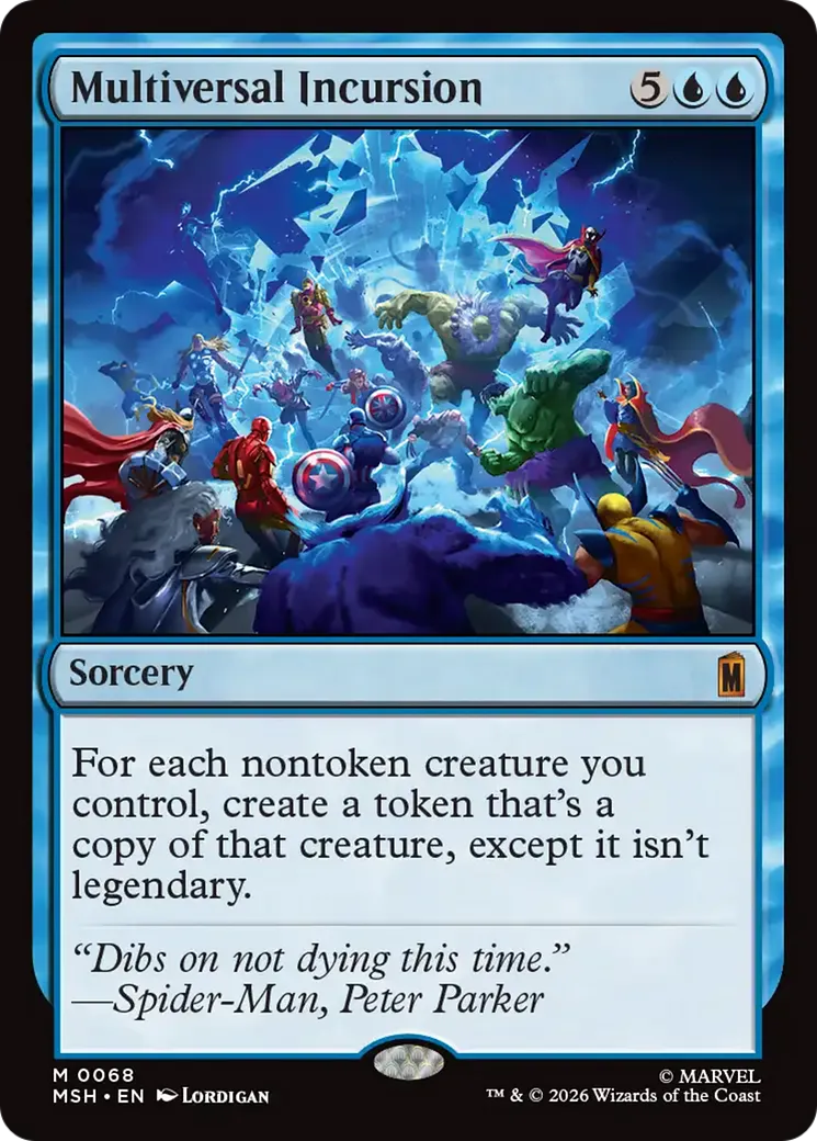 Multiversal Incursion — Marvel Super Heroes — Magic: The Gathering