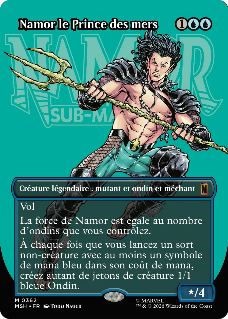 Namor le Prince des mers — Marvel Super Heroes — Magic: The Gathering