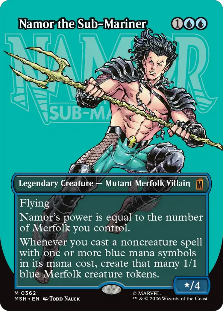 Namor the Sub-Mariner — Marvel Super Heroes — Magic: The Gathering