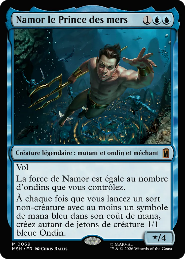Namor le Prince des mers — Marvel Super Heroes — Magic: The Gathering