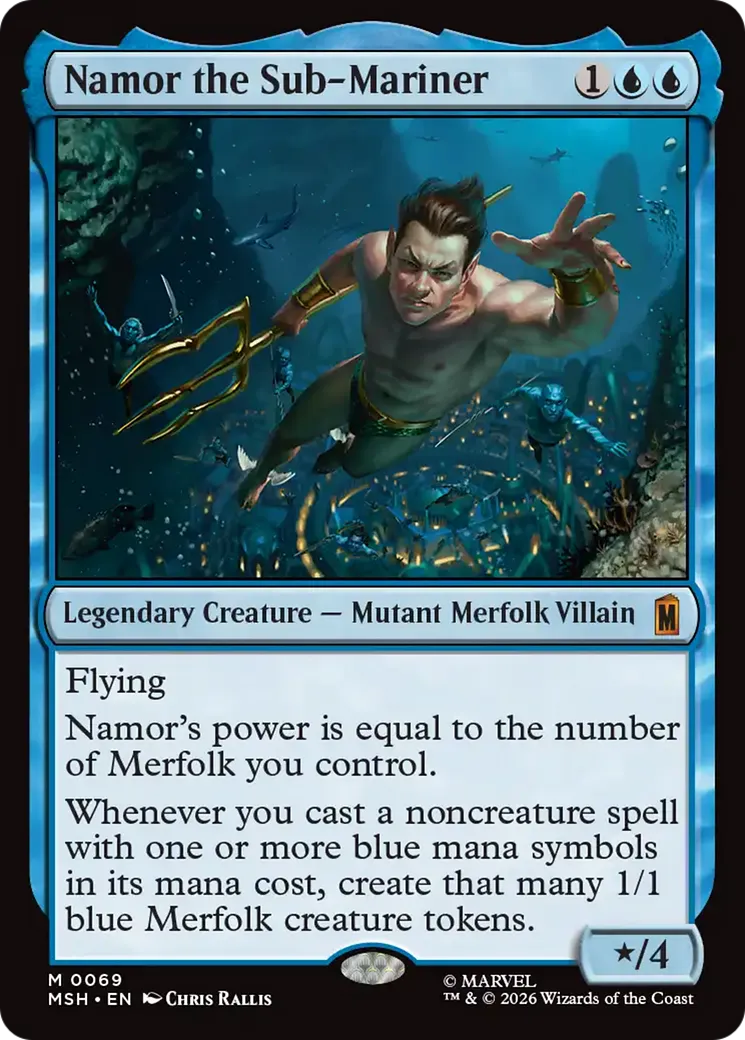 Namor the Sub-Mariner — Marvel Super Heroes — Magic: The Gathering