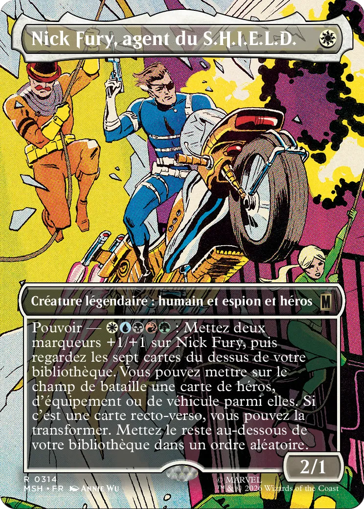 Nick Fury, agent du S.H.I.E.L.D. — Marvel Super Heroes — Magic: The Gathering