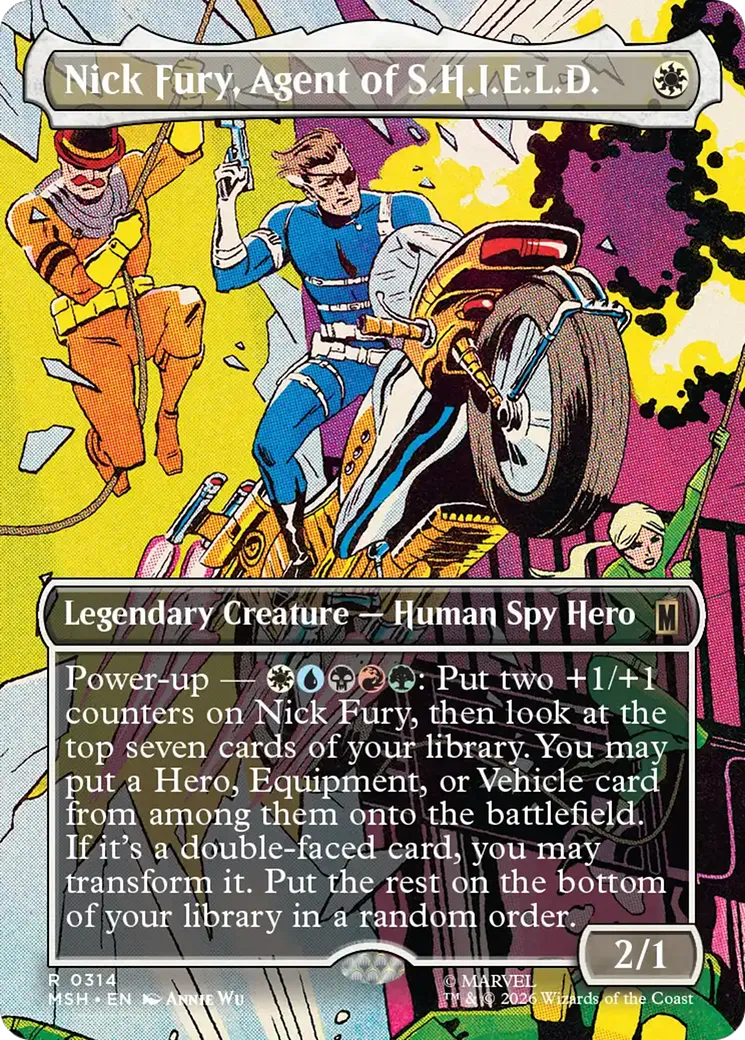 Nick Fury, Agent of S.H.I.E.L.D. — Marvel Super Heroes — Magic: The Gathering