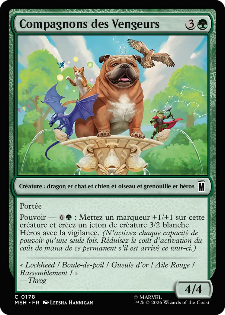 Compagnons des Vengeurs — Marvel Super Heroes — Magic: The Gathering