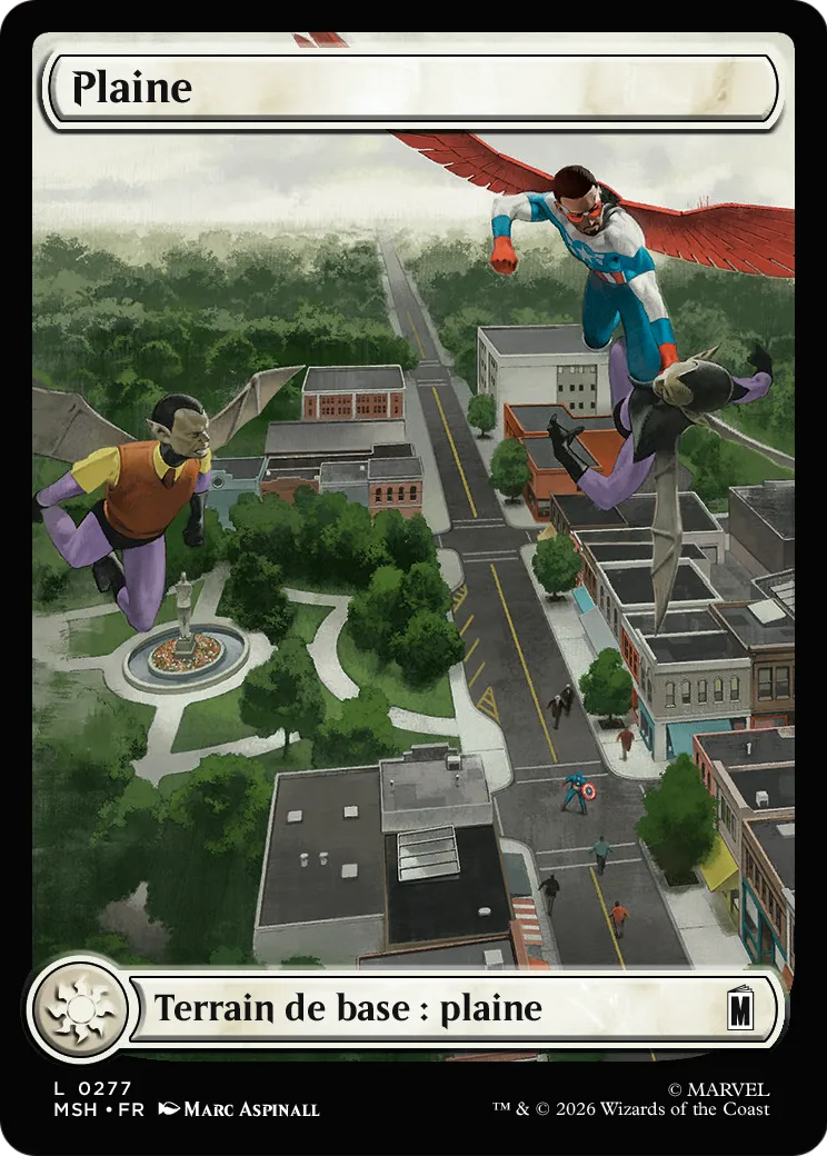 Plaine — Marvel Super Heroes — Magic: The Gathering