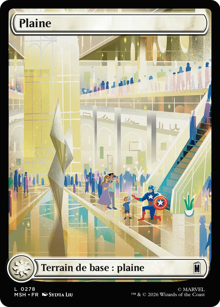Plaine — Marvel Super Heroes — Magic: The Gathering