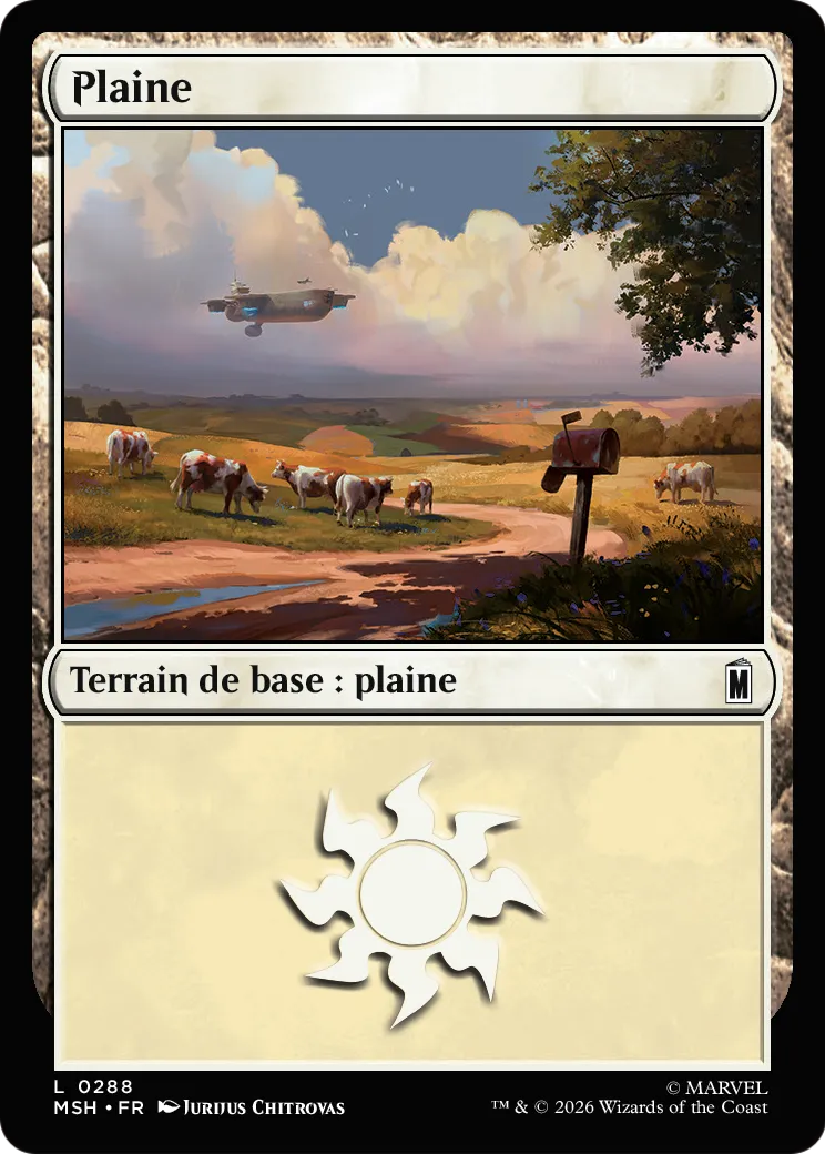 Plaine from Marvel Super Heroes - Magic: The Gathering