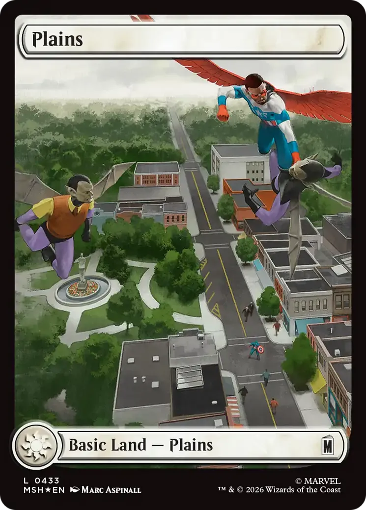 Plains — Marvel Super Heroes — Magic: The Gathering