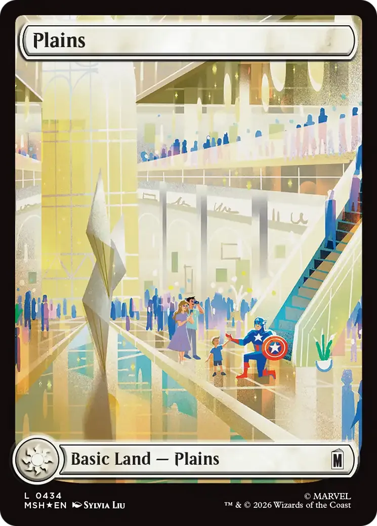Plains — Marvel Super Heroes — Magic: The Gathering
