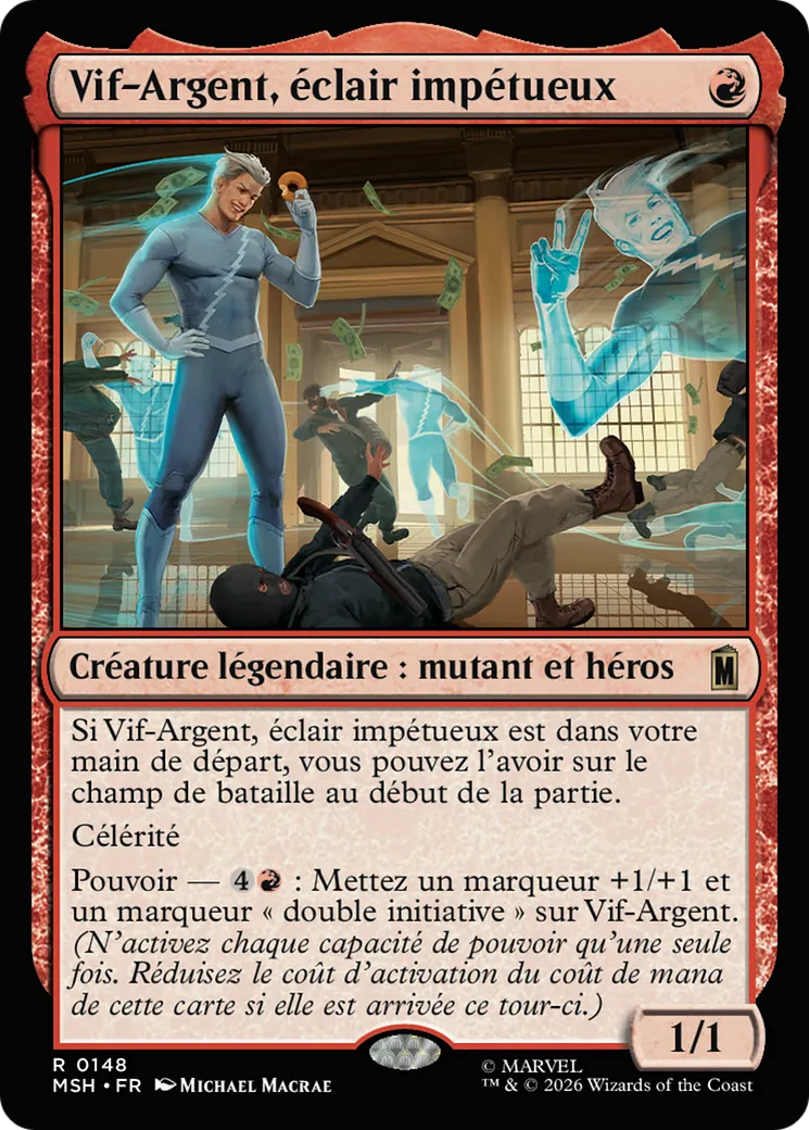 Vif-Argent, éclair impétueux — Marvel Super Heroes — Magic: The Gathering