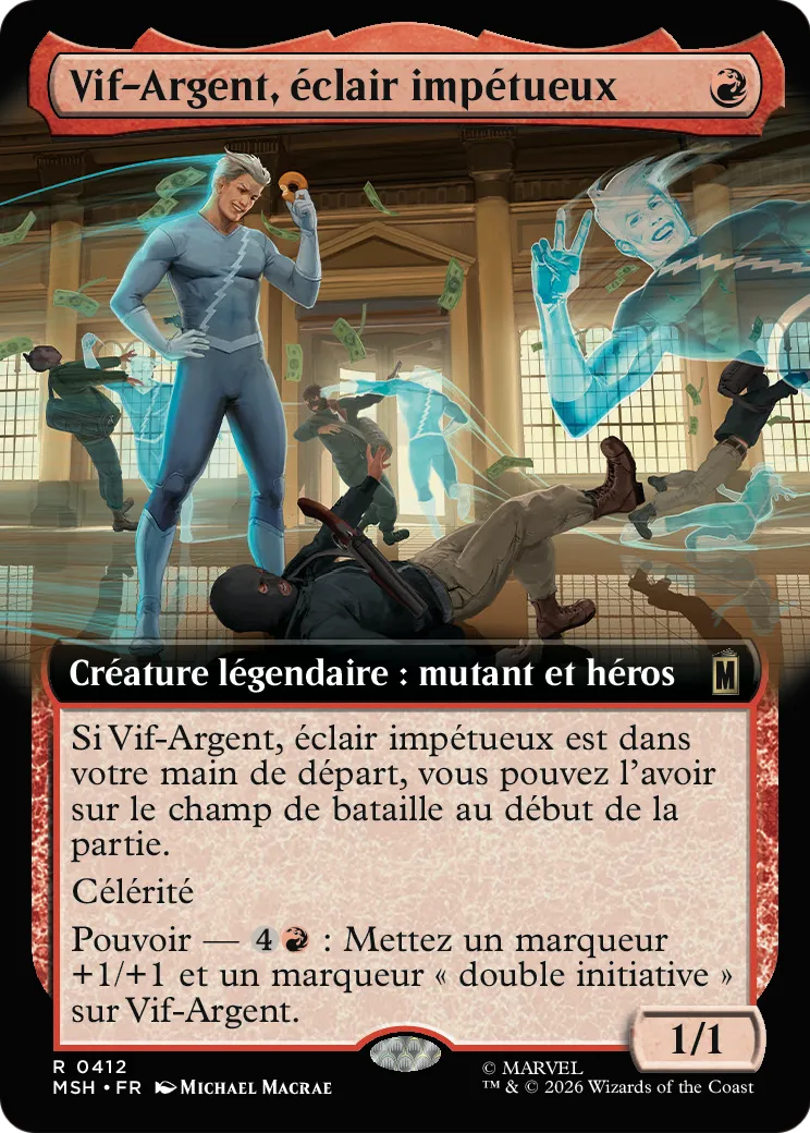 Vif-Argent, éclair impétueux — Marvel Super Heroes — Magic: The Gathering