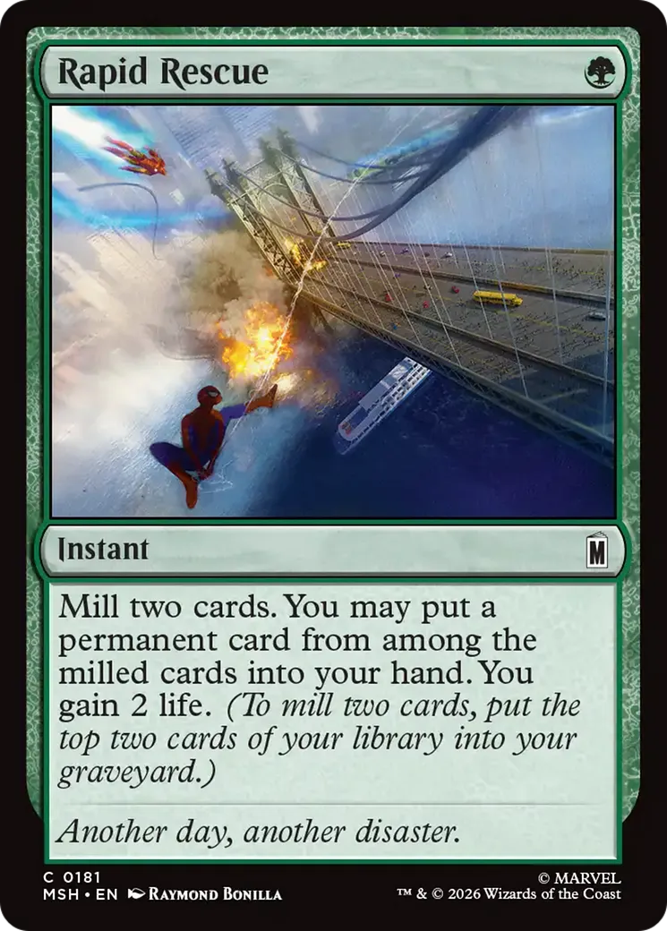 Rapid Rescue — Marvel Super Heroes — Magic: The Gathering