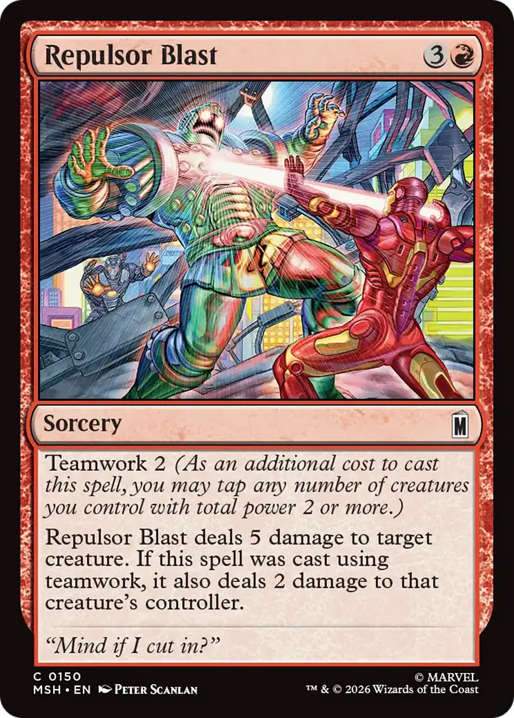 Rayon répulseur — Marvel Super Heroes — Magic: The Gathering