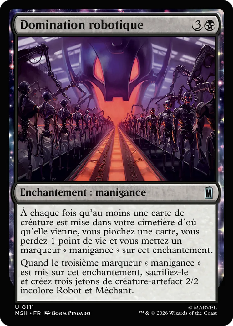 Domination robotique — Marvel Super Heroes — Magic: The Gathering