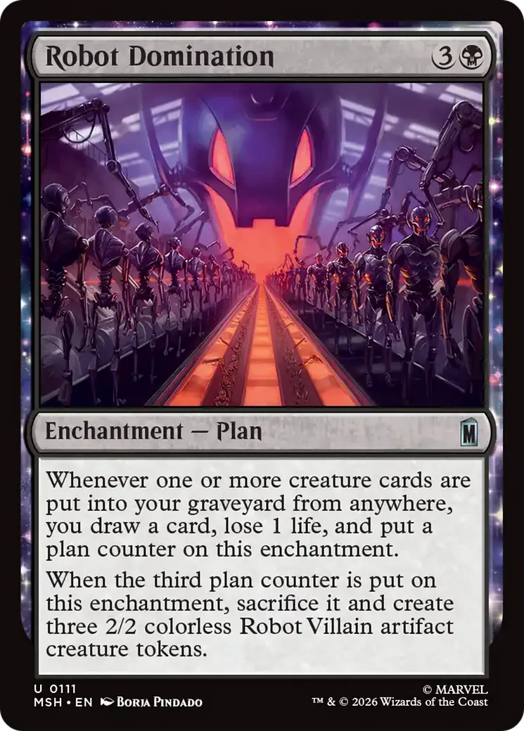 Domination robotique — Marvel Super Heroes — Magic: The Gathering