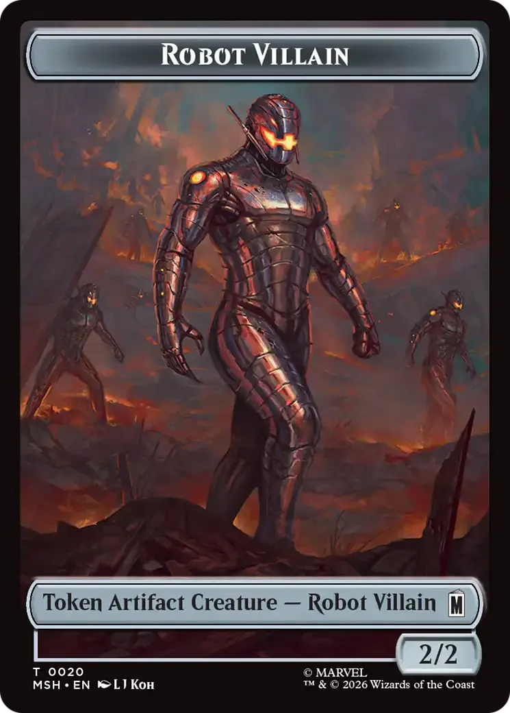 Robot Villain — Marvel Super Heroes — Magic: The Gathering