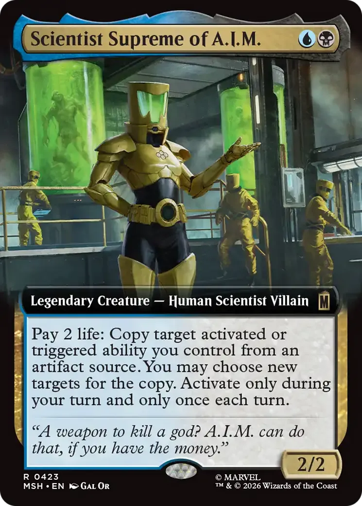 Scientist Supreme of A.I.M. — Marvel Super Heroes — Magic: The Gathering