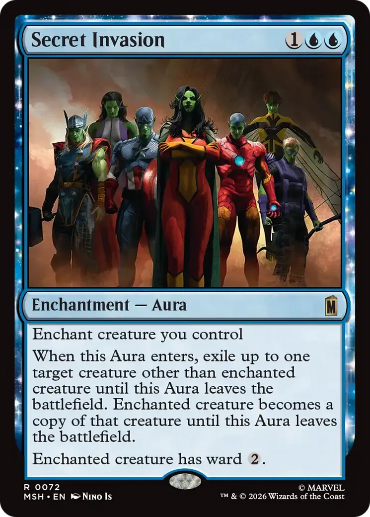 Secret Invasion — Marvel Super Heroes — Magic: The Gathering