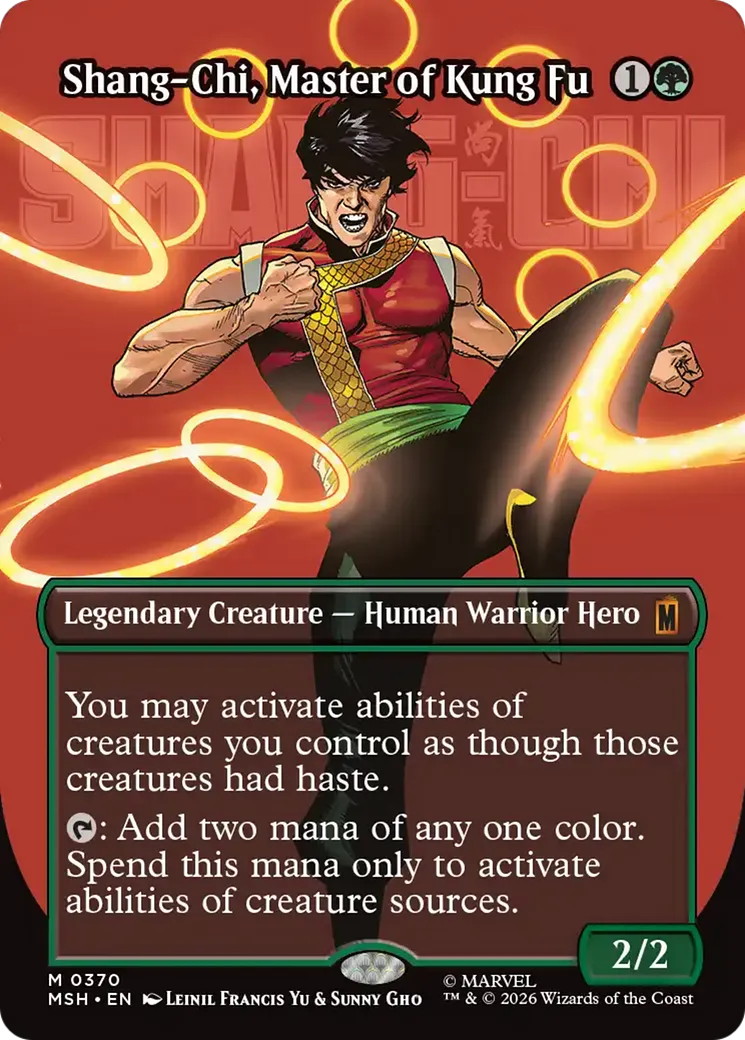 Shang-Chi, Master of Kung Fu — Marvel Super Heroes — Magic: The Gathering