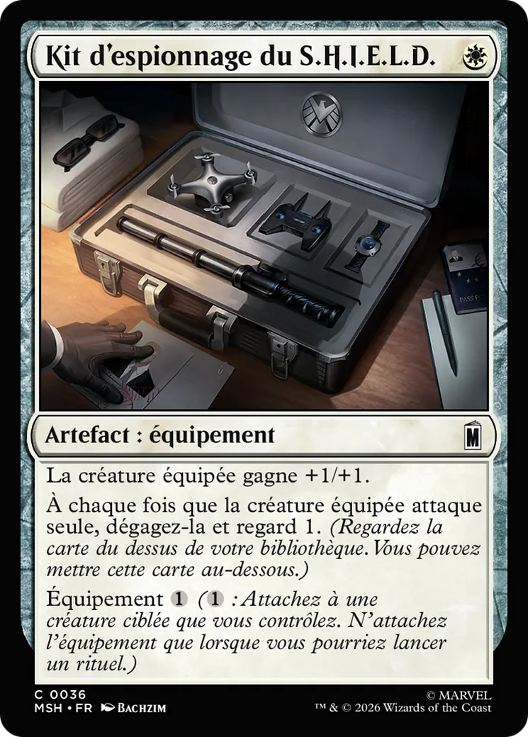 Kit d'espionnage du S.H.I.E.L.D. — Marvel Super Heroes — Magic: The Gathering