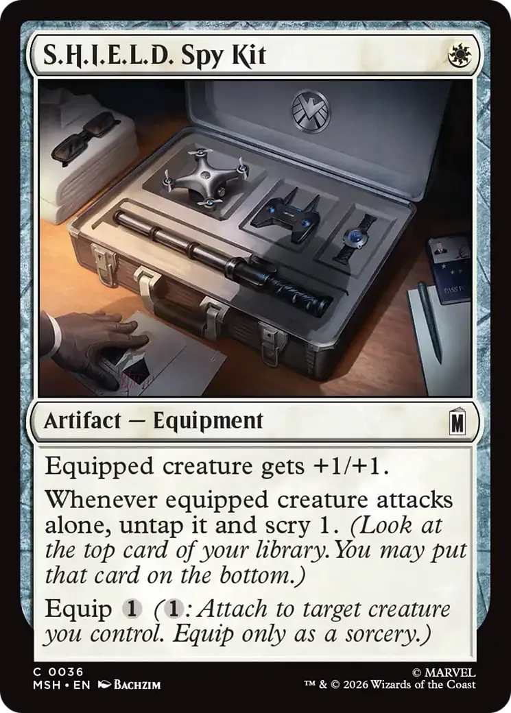 S.H.I.E.L.D. Spy Kit — Marvel Super Heroes — Magic: The Gathering