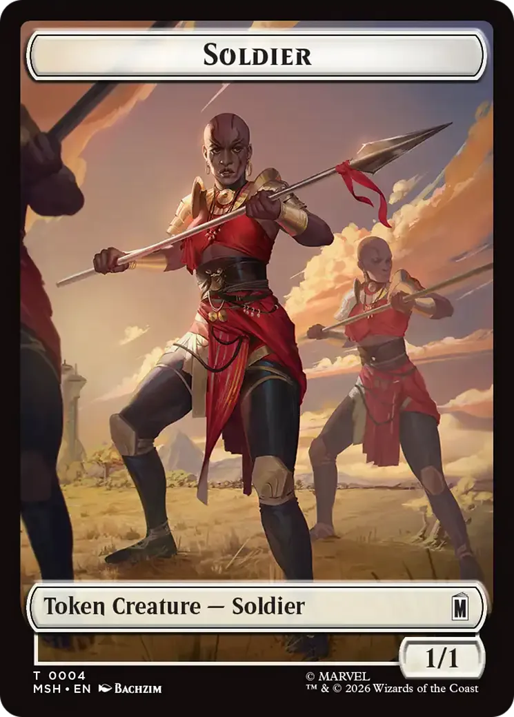 Soldier — Marvel Super Heroes — Magic: The Gathering