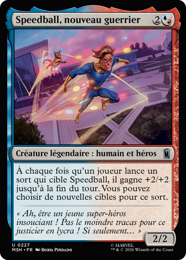 Speedball, nouveau guerrier — Marvel Super Heroes — Magic: The Gathering