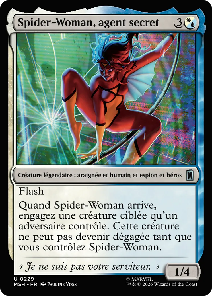 Spider-Woman, agent secret — Marvel Super Heroes — Magic: The Gathering